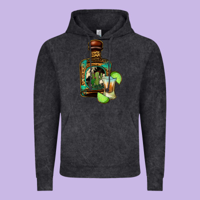 Tequila Squad Vintage Hoodie Designed By Jasminsmagicworld