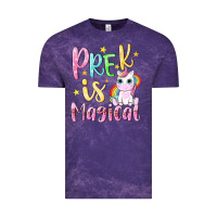 Cloud Purple pre k is magical Vintage Tee - NancyCooperArtShop