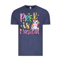 Vintage Denim pre k is magical Vintage Tee - NancyCooperArtShop