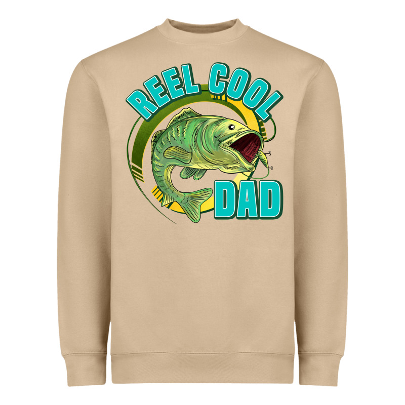 Reel Cool Dad Heavyweight Sweatshirt by Jasminsmagicworld | Teevron