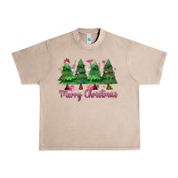 French Oak Merry Christmas Nurse trees Urban Heavy Tee - MaliasSmallBusiness