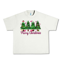Pistachio Merry Christmas Nurse trees Urban Heavy Tee - MaliasSmallBusiness