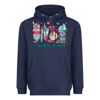 Navy rt respiratory therapist coffee cups Heavyweight Hoodie - OliviaCreatesArt