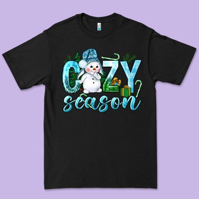 Cozy Season Winter Christmas Premium Tee Designed By Nancycooperartshop