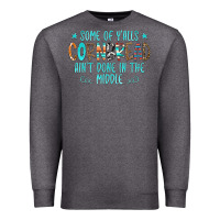 Charcoal Heather Some Of Y'alls Cornbread Ain't Done In The Middle Premium Sweatshirt - CowCowDesign
