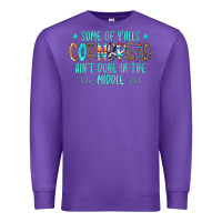 Purple Some Of Y'alls Cornbread Ain't Done In The Middle Premium Sweatshirt - CowCowDesign