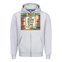 Heather Grey same bitch different day Zipper Hoodie - TumblerDesignByShophia