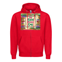 Red same bitch different day Zipper Hoodie - TumblerDesignByShophia
