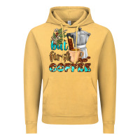 Vintage Mustard coffee cups but first coffee Vintage Hoodie - NancyCooperArtShop