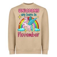 Mushroom unicorns are born in november Heavyweight Sweatshirt - Jasminsmagicworld