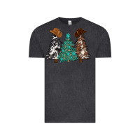 Vintage Black cowhide with gemstones trees Vintage Tee - MaliasSmallBusiness