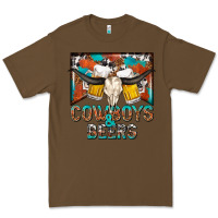 Cacao cowboys and beers Premium Tee - NancyCooperArtShop