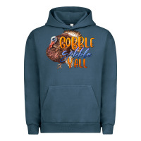 Pigment Midnight Navy Fall Gobble Gobble Y'all Urban Hoodie - LillyAllenDesigns