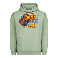 Pigment Oil Green Fall Gobble Gobble Y'all Urban Hoodie - LillyAllenDesigns