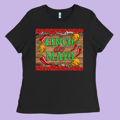 Cinco De Mayo Ladies Tee Designed By Artiststas