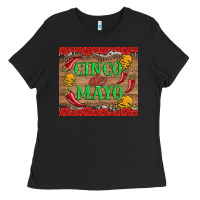 Black cinco de mayo Ladies Tee - Artiststas