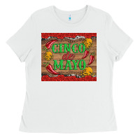 White cinco de mayo Ladies Tee - Artiststas