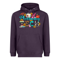 Plum pharmacy tech Heavyweight Hoodie - OliviaCreatesArt