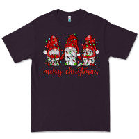 Plum merry christmas gnome with christmas lights Premium Tee - JahusDesignShop