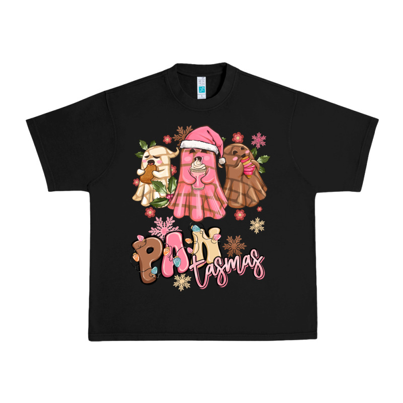 Pantasmas Christmas Mexican Conchas Ghosts Urban Heavy Tee by MaliasSmallBusiness | Teevron