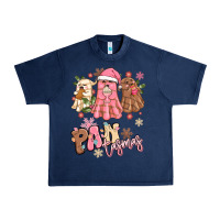 Navy pantasmas christmas mexican conchas ghosts Urban Heavy Tee - MaliasSmallBusiness