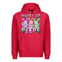 Cardinal What's up peeps Easter bunnies Easter Day Premium Hoodie - CowGirlArtShop