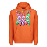 Carrot What's up peeps Easter bunnies Easter Day Premium Hoodie - CowGirlArtShop