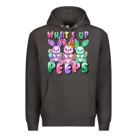 Smoke What's up peeps Easter bunnies Easter Day Premium Hoodie - CowGirlArtShop