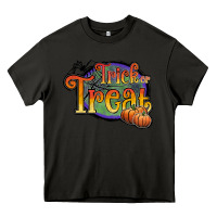 Asphalt trick or treat white Heavy Core Tee - JahusDesignShop