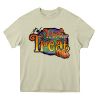 Mossy trick or treat white Heavy Core Tee - JahusDesignShop