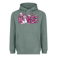 Sage nurse pink christmas Heavyweight Hoodie - OliviaCreatesArt