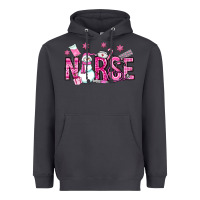 Smoke nurse pink christmas Heavyweight Hoodie - OliviaCreatesArt