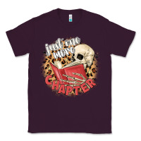 Plum just one more chapter Classic Tee - MaliasSmallBusiness