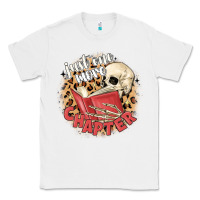 White just one more chapter Classic Tee - MaliasSmallBusiness