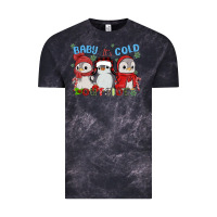 Cloud Black baby ıt's cold outside Vintage Tee - MaliasSmallBusiness