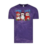 Cloud Purple baby ıt's cold outside Vintage Tee - MaliasSmallBusiness