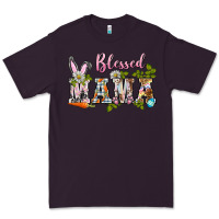 Plum blessed mama easter Premium Tee - BarkalooDesign