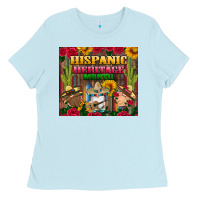 Baby Blue hispanic heritage month gnomes tumbler Ladies Tee - BundleAndBundleShop