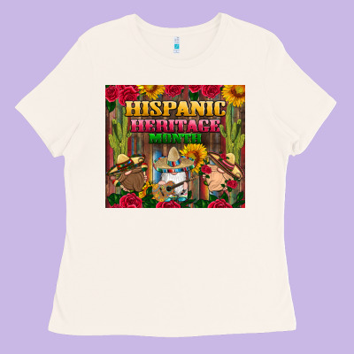 Hispanic Heritage Month Gnomes Tumbler Ladies Tee Designed By Bundleandbundleshop
