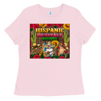 Bubblegum Pink hispanic heritage month gnomes tumbler Ladies Tee - BundleAndBundleShop