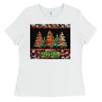 White hello 2023 Ladies Tee - Jasminsmagicworld