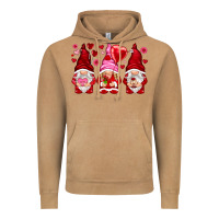 Vintage Camel valentines day gnomies with heart balloon Vintage Hoodie - NancyCooperArtShop