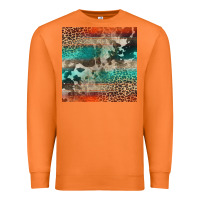 Carrot Leopard Cowhide Pattern Premium Sweatshirt - CowCowDesign
