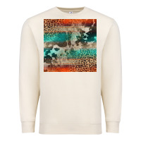 Sandshell Leopard Cowhide Pattern Premium Sweatshirt - CowCowDesign