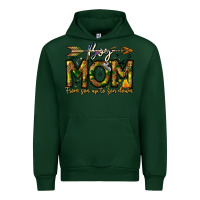 Forest Green Boy Mom From Son Up To Son Down Urban Hoodie - CowhideDigitalArt