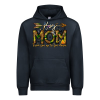 Navy Boy Mom From Son Up To Son Down Urban Hoodie - CowhideDigitalArt