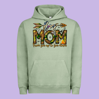 Boy Mom From Son Up To Son Down Urban Hoodie Designed By Cowhidedigitalart