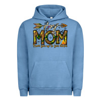 Pigment Pebble Blue Boy Mom From Son Up To Son Down Urban Hoodie - CowhideDigitalArt