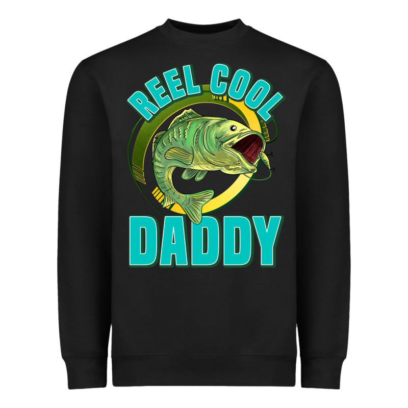 Reel Cool Daddy Heavyweight Sweatshirt by Jasminsmagicworld | Teevron
