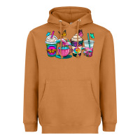 Meerkat tie dye coffee cups Heavyweight Hoodie - OliviaCreatesArt